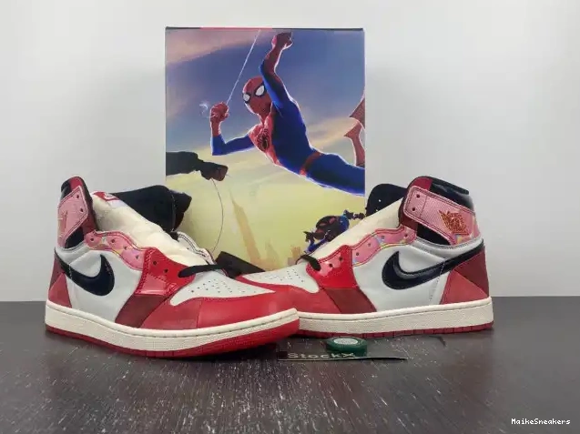 MaikeSneakers OG DV1748-601 the Jordan High Spider-Man Across 1 Spider-Verse 0608